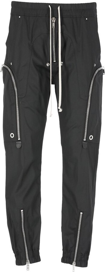 rick owens pants zip