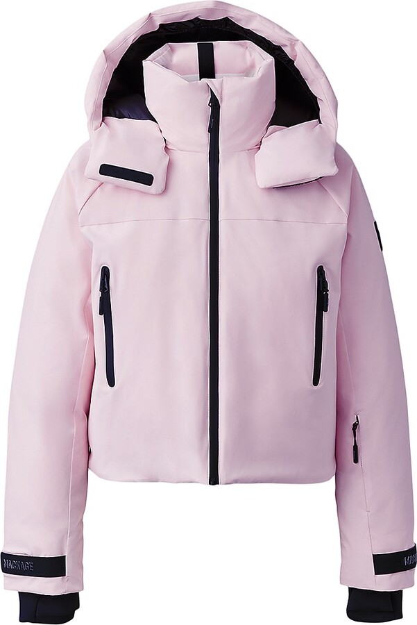Mackage Women's Amanda Hooded Stretch Shell Down Ski Jacket