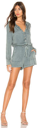 Chaser Snap Front Collared Romper