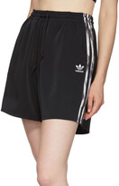 Thumbnail for your product : adidas Originals by Daniëlle Cathari Black Satin Shorts