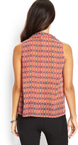 Thumbnail for your product : Forever 21 Abstract Print Ruffled Top