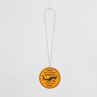 Burberry Rubber Shark Graphic Necklace