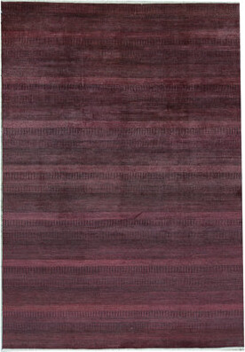 Bokara Rug Co., Inc. Hand-Knotted High-Quality Red and Black Area Rug