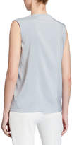Thumbnail for your product : Brunello Cucinelli Embellished Sequin Tulle Silk-Blend Top