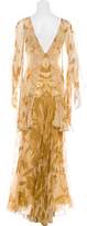 Thumbnail for your product : Elie Saab Silk Maxi Dress