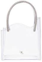 Thumbnail for your product : Le Silla Asymmetric-Cut Transparent Bag