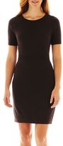 Thumbnail for your product : JCPenney Worthington Contrast Sweater Dress