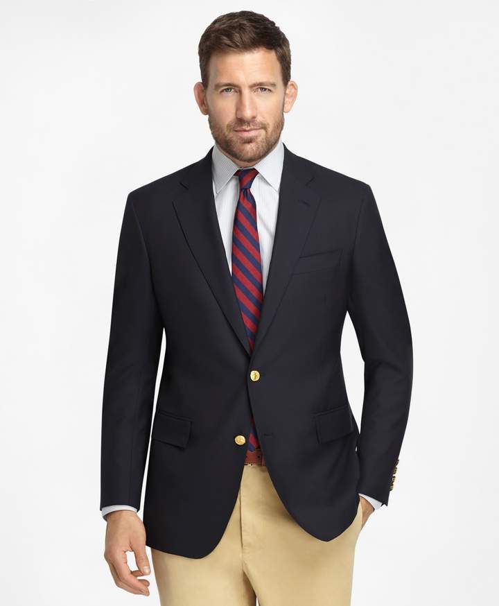 Brooks Brothers Regent Fit Two-Button Classic 1818 Blazer - ShopStyle