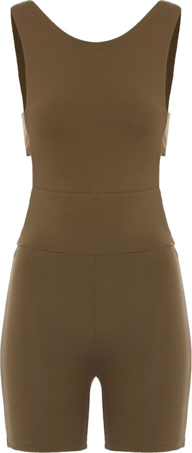 Live The Process Scoop Back Short Jumpsuit