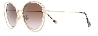 Miu Miu Eyewear La Mondaine cat eye-frame sunglasses
