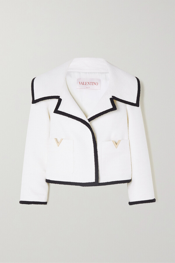 White Tweed Jacket Women | Shop The Largest Collection | ShopStyle