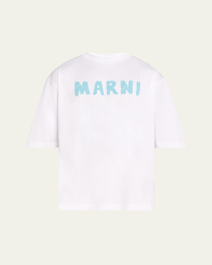 Marni Men's Brushed Logo T-Shirt