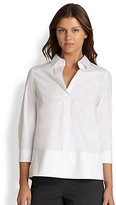 Thumbnail for your product : 9 15 Poplin Collared Full Blouse
