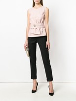 Thumbnail for your product : Class Roberto Cavalli Floral Lace Textured Tank Top