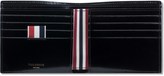 Thumbnail for your product : Thom Browne Calf Leather Billfold Wallet with RWB Printed Stripe