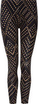 Thumbnail for your product : Lily White Pyramid Stud Print Womens Leggings