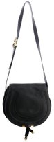 Thumbnail for your product : Chloé black lambskin 'Marcie' crossbody bag