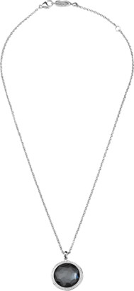Ippolita Stella Lollipop Pendant Necklace in Turquoise Doublet with Diamonds