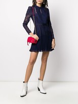 Thumbnail for your product : Self-Portrait Panelled Lace Dress