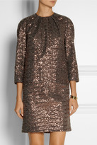 Thumbnail for your product : No.21 Annalisa metallic sequined mini dress