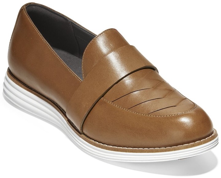 cole haan marlee skimmer leather loafers