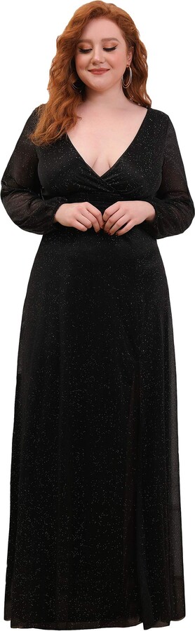 amazon prime plus size evening dresses