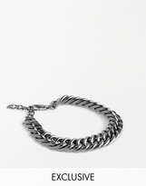 Thumbnail for your product : ASOS Designsix Chain Bracelet Exclusive To