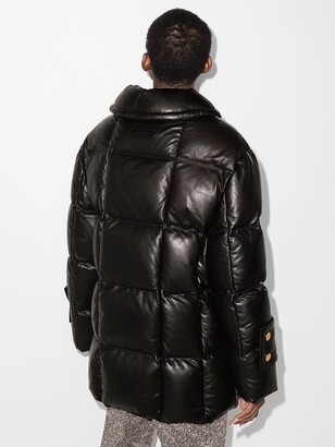 Tom Ford Leather Puffer Jacket