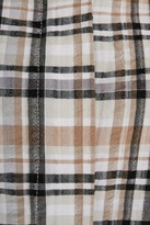 Thumbnail for your product : NA-KD Puff Sleeve Check Oversized Shirt