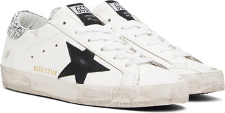 Golden Goose SSENSE Exclusive White Super-Star Sneakers
