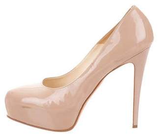 Brian Atwood Patent Leather High-Heel Pumps