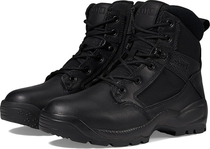 5.11 Tactical 6 ATAC 2.0 Side Zip Men's Boots Black 1 : 8 M, Textile/Leather