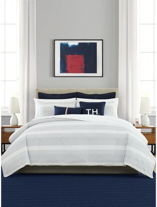 Tommy Hilfiger Herringbone Stripe Comforter Set