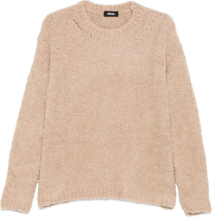 Crew-Neck Long-Sleeve Sweater