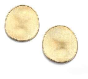 Marco Bicego Lunaria 18K Yellow Gold Large Button Earrings