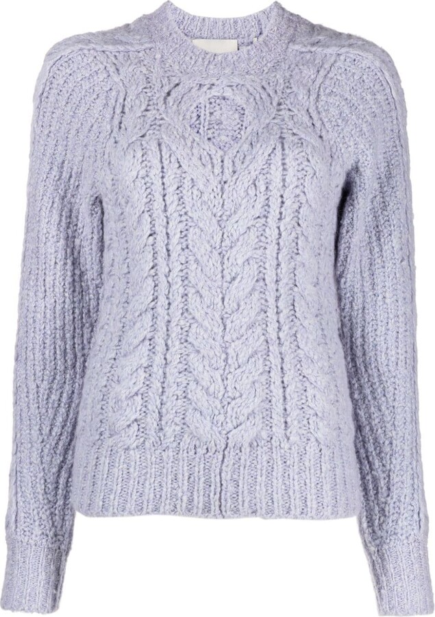 ISABEL MARANT Malo convertible knitted jumper - Grey
