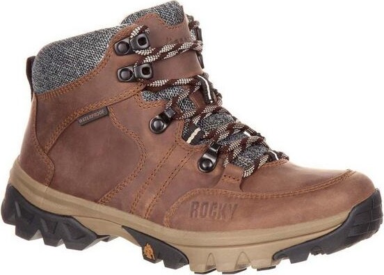 Rocky Women's Endeavor Point Hiking Boots Outdoor 6 Brown