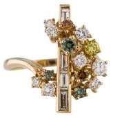 Thumbnail for your product : Ring 14K Diamond Multicolor yellow 14K Diamond Multicolor