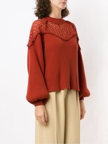 Thumbnail for your product : Nk Cut-Out Details Knitted Blouse