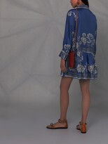 Thumbnail for your product : Sandro Floral-Print Shirtdress