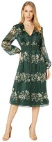 Thumbnail for your product : Ted Baker Delyla Meadowsweet Long Sleeve Midi Dress
