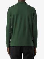 Thumbnail for your product : Burberry long sleeved monogram polo shirt