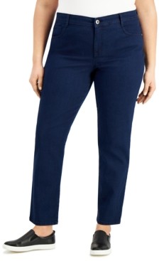 Style&Co. Style & Co Plus & Petite Plus Size Tummy-Control Slim Jeans, Created for Macy's