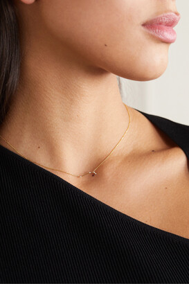 Sarah & Sebastian Celestial Aries 10-karat Gold Diamond Necklace - one size