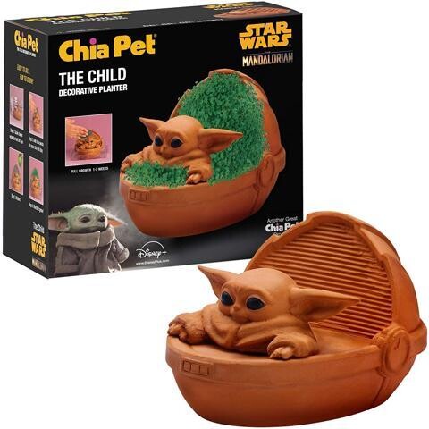 Joseph Enterprises Chia Pet Planter - Star Wars Yoda the Child