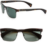 Thumbnail for your product : Prada Two-Tone Square Sunglasses