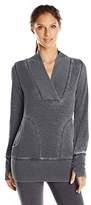 Thumbnail for your product : Andrew Marc Women's Distress Fleece Tunic with Thermal