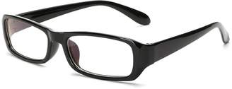 Zhhmeiruian Unisex Universal Eyeglasses Square Flat Glasses Full Frames Fashion