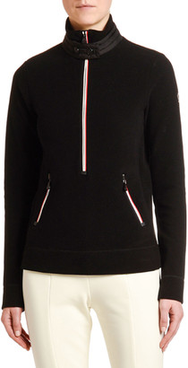 moncler quarter zip