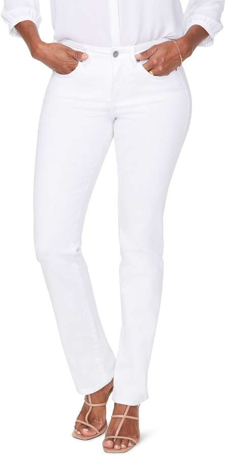 white bling jeans